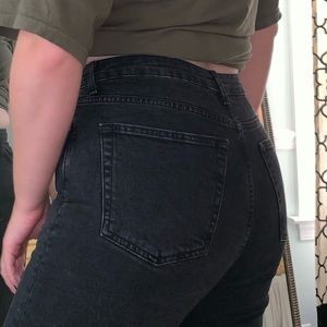 Topshop Moto Straight Leg Jeans